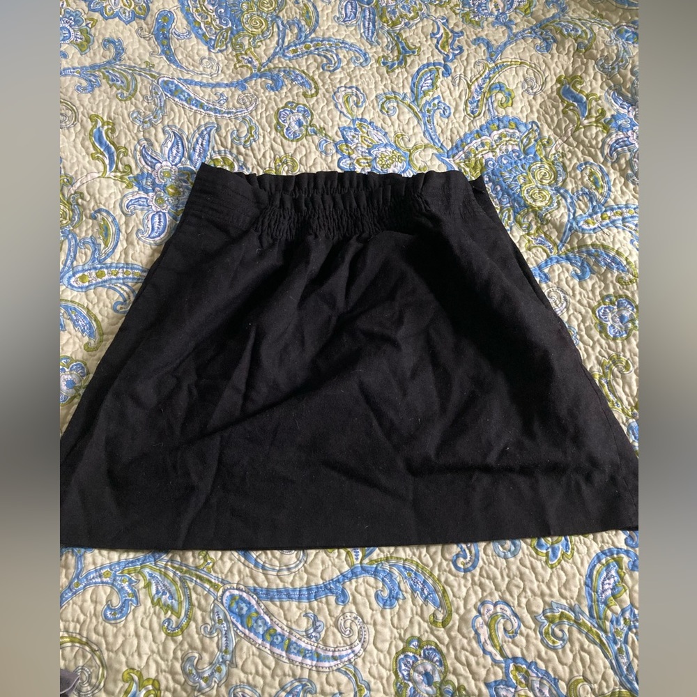 J. Crew wool skirt with pockets.